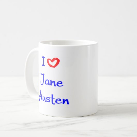 tasse à café jane austen (Devant gauche)