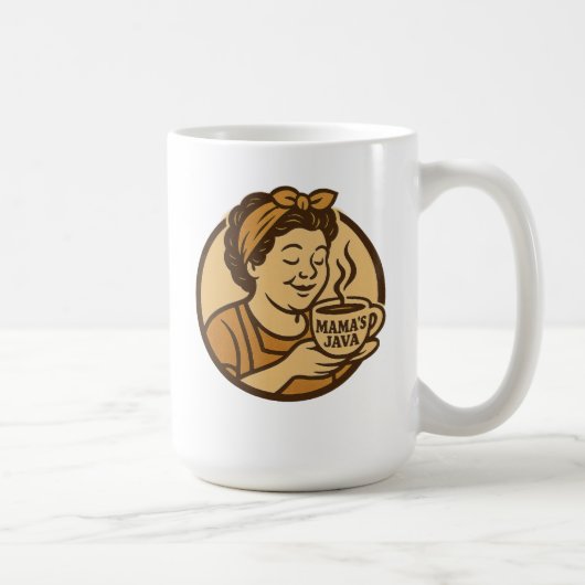 Tasse à café Java de Maman (Droite)