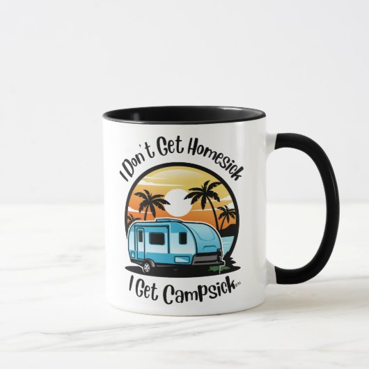 Tasse à café 'Je ne suis pas nostalgique' (Droite)