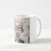 Tasse à café Je suis fou de rage (Devant droit)