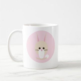 Tasse à café joli lapin | Tasse cadeau lapin Kawai