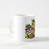 Tasse à café Joyeux Mardi Gras (Devant gauche)