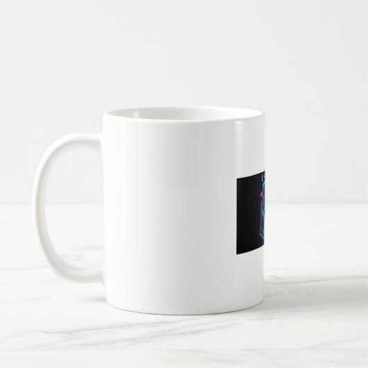 Tasse à café Kawaii Cat Coder | Chat programmeur m (Gauche)
