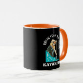 Tasse à café Kayak (Blanc) (Devant droit)
