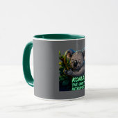 Tasse à café Koala Introverti Paisible (Devant gauche)