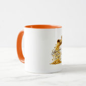 Tasse à café « L'abondance coule vers moi » (Devant gauche)