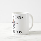 Tasse à café Law & Order (Devant droit)