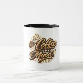 Tasse à café « Le café est mon humeur » | Céramiqu