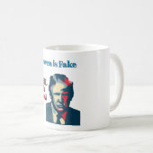 Tasse à café L'enfer est réel (Devant droit)