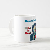 Tasse à café L'enfer est réel (Devant gauche)