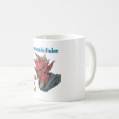 Tasse à café L'enfer est réel (Devant droit)