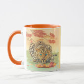 Tasse à café Leopard art (Gauche)