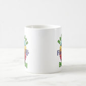 Tasse à café Les baisers de chien réparent tout (Centre)