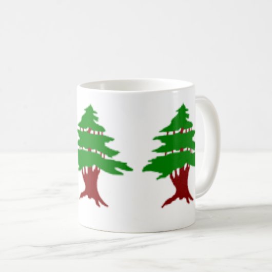 Tasse à café Les Cèdres du Liban (Devant droit)