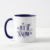 Tasse à café Let it Snow (Gauche)