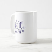 Tasse à café Let it Snow (Devant gauche)