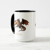 Tasse à café LEXERKIN le Dragon (Devant gauche)