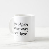 tasse à café lhasa apso (Devant gauche)