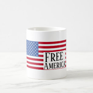 Tasse à café Libérez l'Amérique