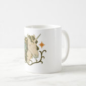 Tasse à café Licorne Florale Bohème (Devant droit)