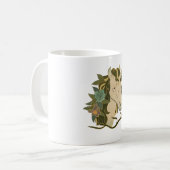 Tasse à café Licorne Florale Bohème (Devant gauche)