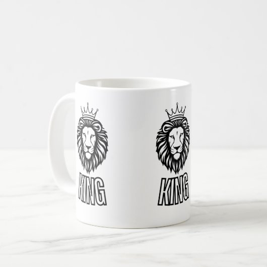 Tasse à café Lion (Devant gauche)