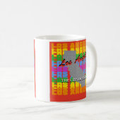 Tasse à café Los Angeles (Devant droit)