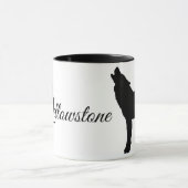 Tasse à café-Loup de Yellowstone (Centre)