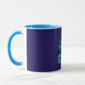 Tasse à café Loup Guerrier Solitaire (Gauche)