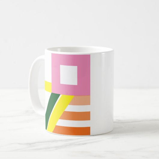 Tasse à café "LOVE" multicolore (Devant gauche)