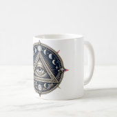 Tasse à café Lunar Silver Eye (Devant droit)