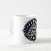 Tasse à café Lunar Silver Eye (Devant gauche)