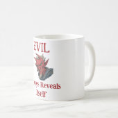 Tasse à café maléfique (Devant droit)