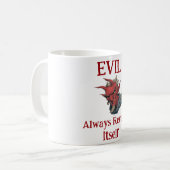 Tasse à café maléfique (Devant gauche)