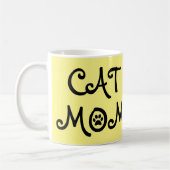 TASSE À CAFE MAMAN CHAT Avec Empreintes de Patte (Gauche)