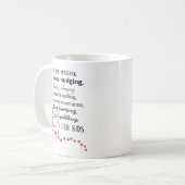 Tasse à café Maman de chat et chien fière (Devant gauche)