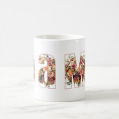 Tasse à café Maman Floral (Centre)