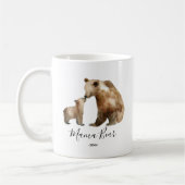 Tasse à café Maman Ourse Mignonne (Gauche)
