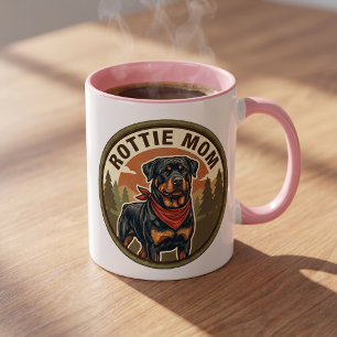 Tasse à café Maman Rottie Cadeau pour maman Rott
