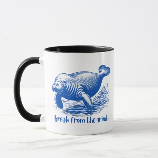 Tasse à café Manatee (Gauche)