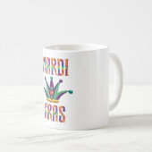 Tasse à café Mardi Gras (Devant droit)