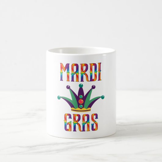 Tasse à café Mardi Gras (Centre)
