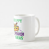 Tasse à café Mardi Gras (Devant droit)