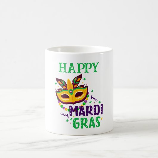 Tasse à café Mardi Gras (Centre)