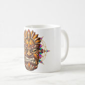 Tasse à café Masque de Bronze Embrasé (Devant droit)