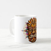 Tasse à café Masque de Bronze Embrasé (Devant gauche)