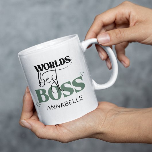 Tasse à café Meilleur Patron du Monde