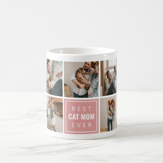 Tasse à café Meilleure Maman de Chat (Centre)