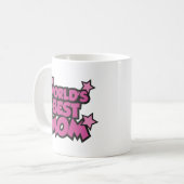 Tasse à café Meilleure Maman du Monde (Devant gauche)