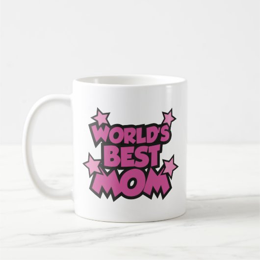 Tasse à café Meilleure Maman du Monde (Gauche)